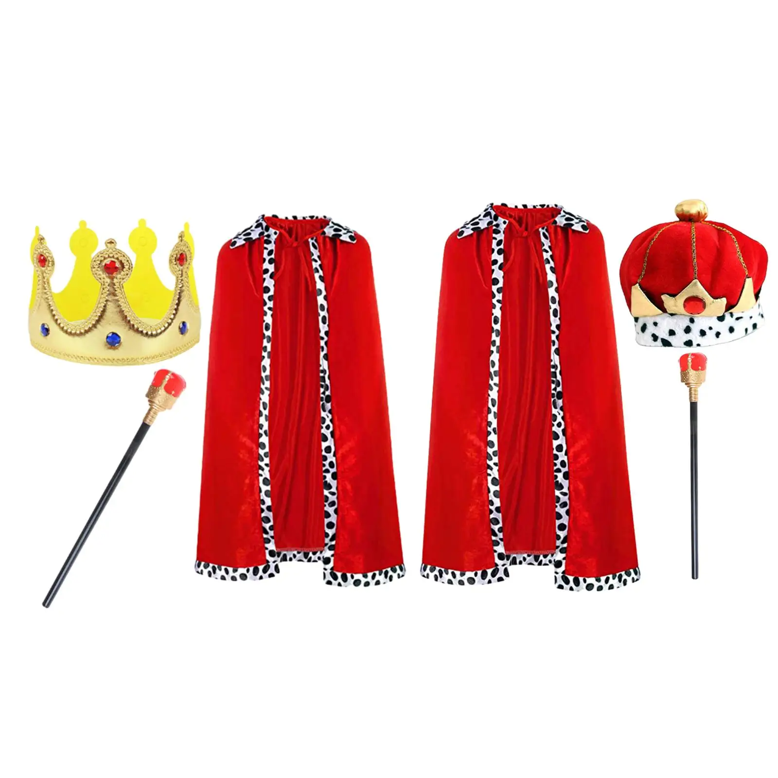 

Kids Halloween Cosplay Cape, Cosplay Props, Sturdy, King Costume, for Birthday Parties, s, and Halloween, Festivities