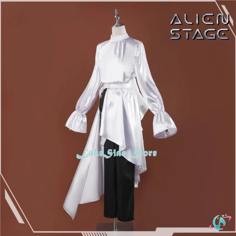 Alien Stage Lukaa Cosplay Costume Wig Top Pants Anime Idol Cosplay Role Playing Party Suit Mens Fancy Halloween Carnival Outfit