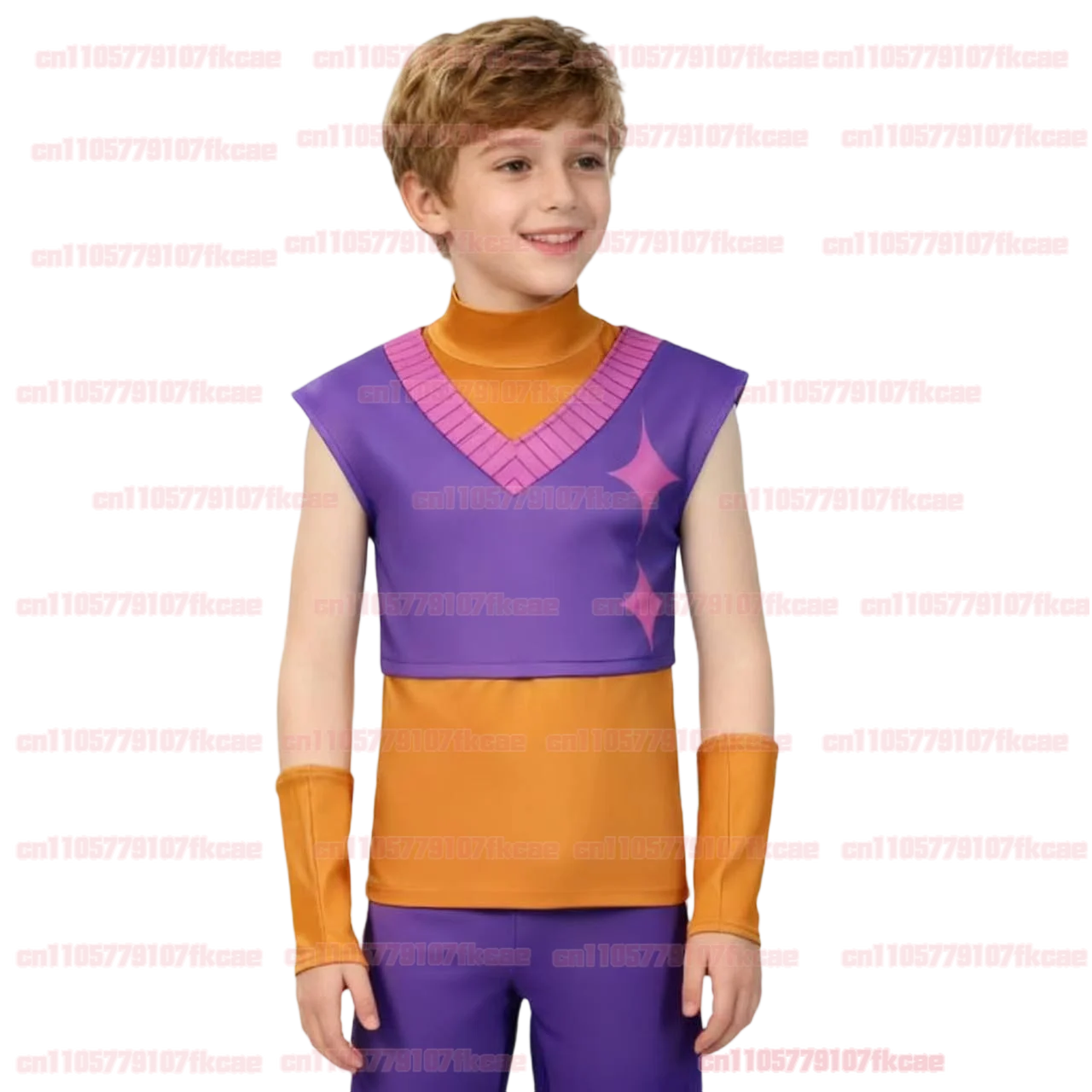 أزياء جينو رول بلاي أنيمي ساجا للأولاد KPOP أزياء الهالوين التأثيرية للرجال والأولاد