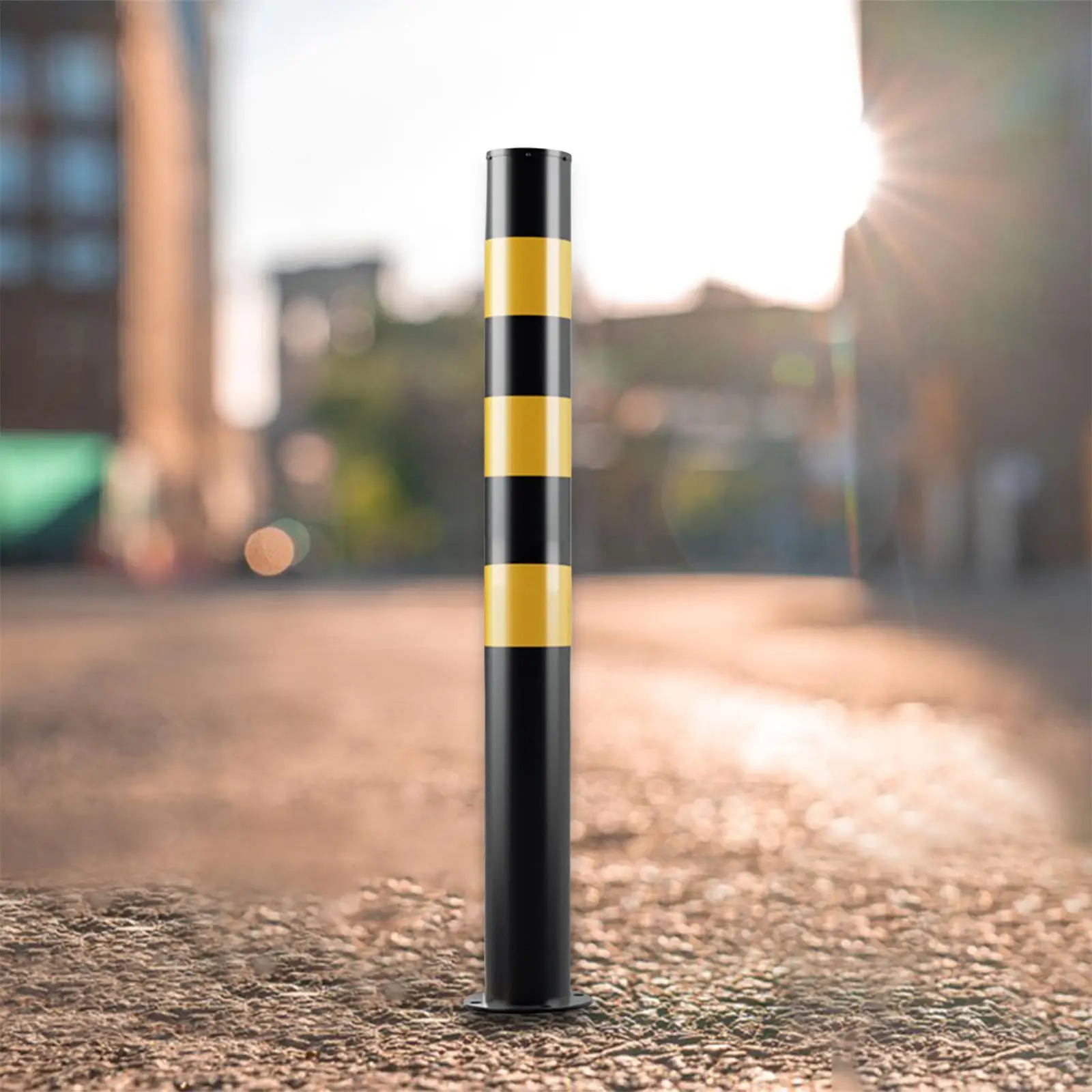 La moindre poteau de garde en acier sûr, 30 'H pour les collectivités résidentielles, les trottoirs de stationnement