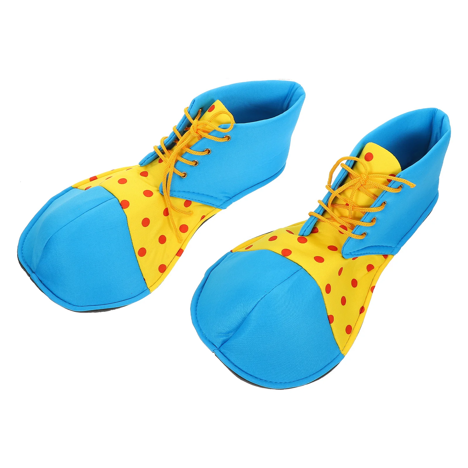 Chaussures de clown effrayantes pour adultes, cosplay d'Halloween, chaussures rouges et jaunes de grande taille pour femmes et hommes, accessoires de costume pour jeux de rôle, déguisements amusants