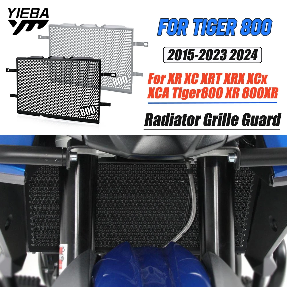 

Motocycle Radiator Grille Cover Water Tank Guard Protection For Tiger 800 XR XC XRT XRX XCx XCA Tiger800 XR 800XR 2015-2023 2024