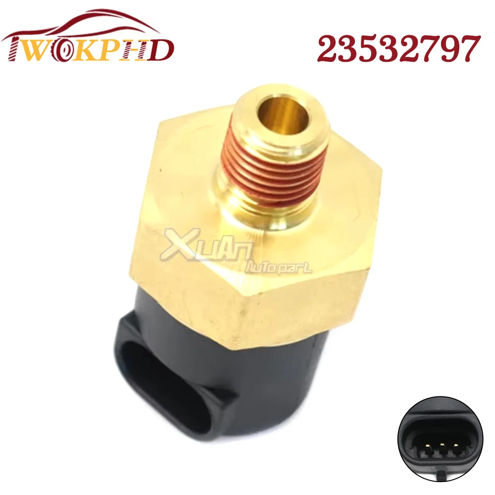 23532797 NEW Oil Fuel Pressure Sensor Valve For Volvo Detroit Diesel Series 50 60 1PCS