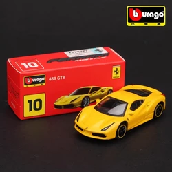 Bburago Ferrari series Multiple styles F50 F12TDF 488GTB LAFERRARI Car Model Collection Kids Xmas Gift Toys for Boys