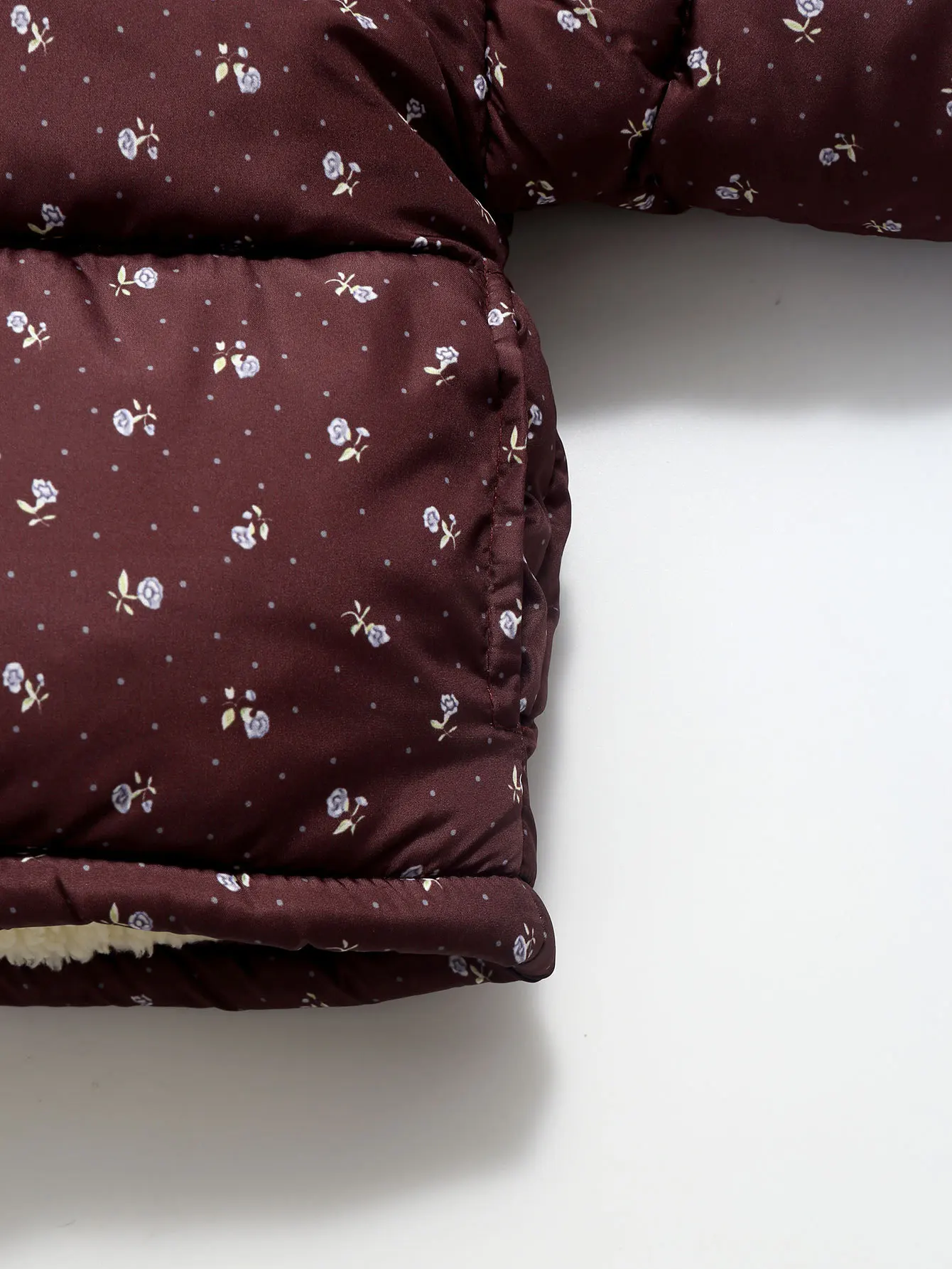 Kinder Daunenjacke mit Leopardenmuster und Kapuze 2026 Herbst Winter Baby Jungen Mädchen Lammwollfutter Dicke Warme Oberbekleidung Kinderkleidung – Detail 12