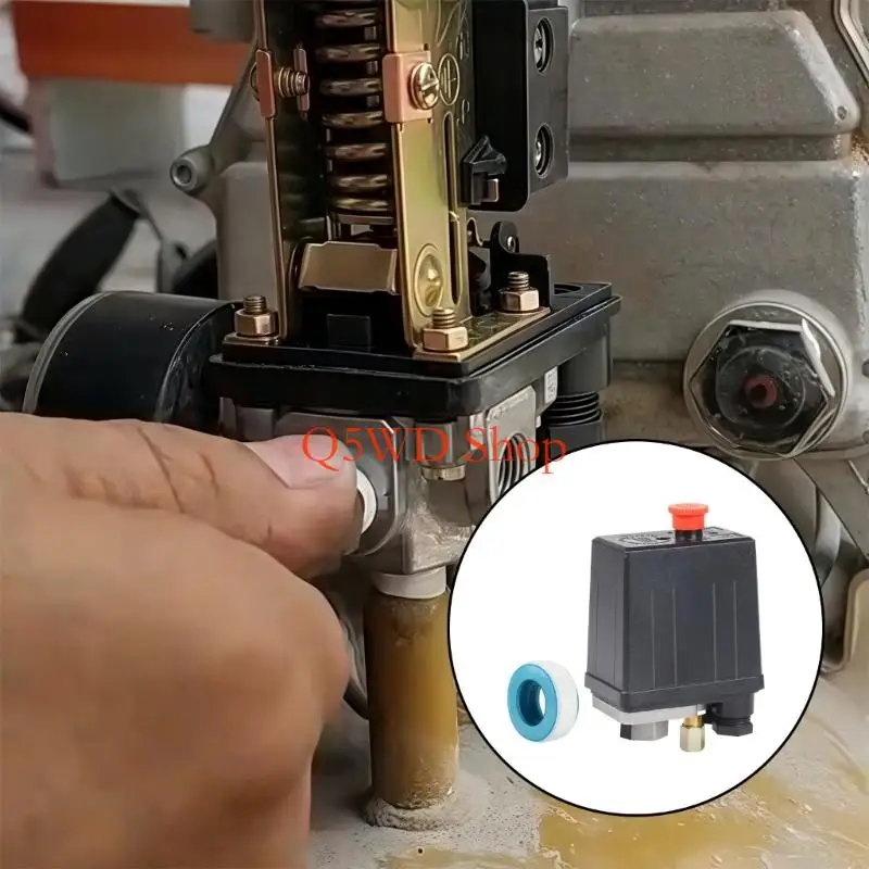 

Q5WD Air Compressor Pressure Controller With Standardized Connectors For Quick DIY Installation