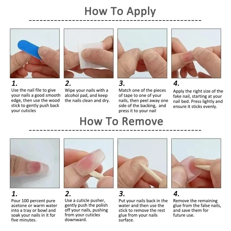 10 Uñas Postizas Hechas a Mano con Flores Verdes 3D, Francesas, Adhesivas 6