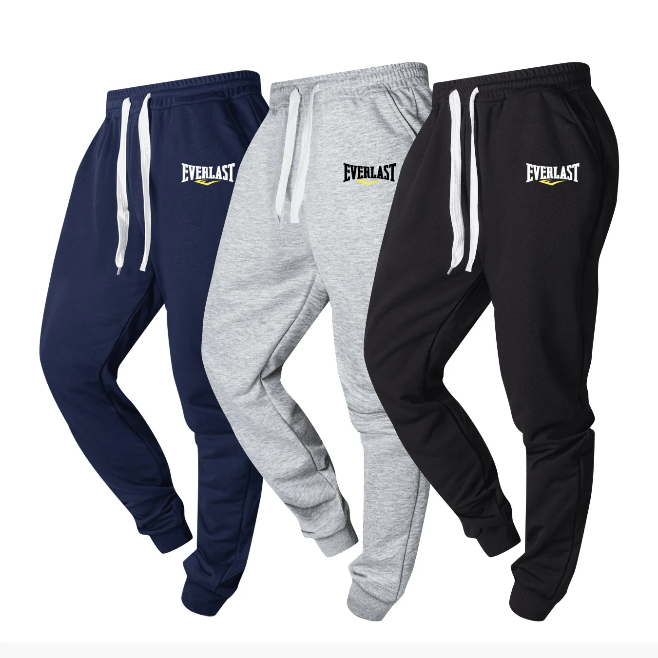 Men's Fall/Winter Jogging Pants: Running and Fitness Pants for Men—Comfortable, Stylish, Solid-Color Casual Pants