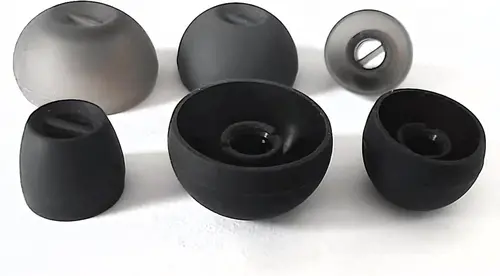 Imagen 2 del producto 8 Uds para auriculares Sennheiser CX Plus/Momentum 2/CX 300S, XS/S/M/L 4 tamaños de repuesto de almohadillas de silicona flexibles suaves