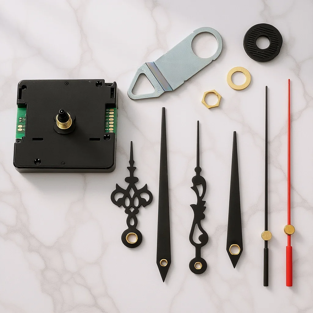 

DIY Wall Clock Movement Replacement Mechanism Jump Second Automatic Adjustment Repair Parts DIY Wall Clock Movement