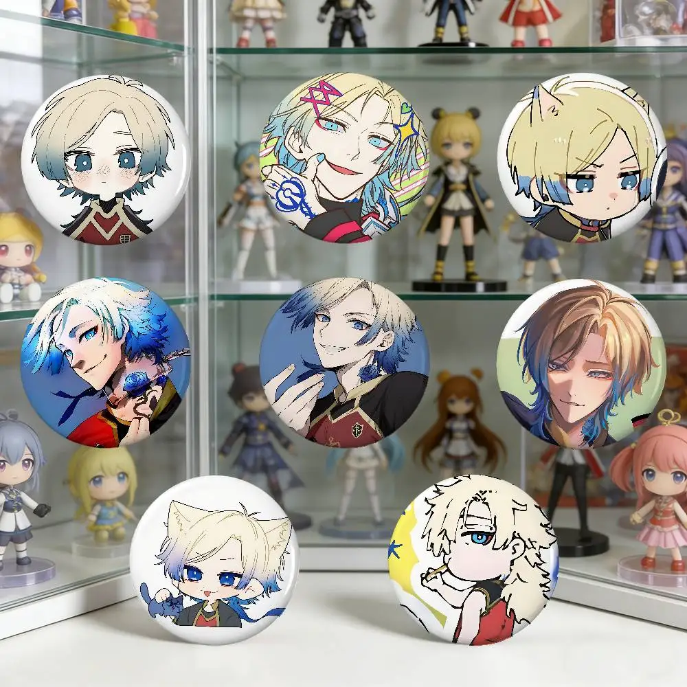 M-Michael Kaiser For Clothes Anime Enamel Pin Cute Things Cartoon Cosplay Badges On Backpack Brooch Art Gifts