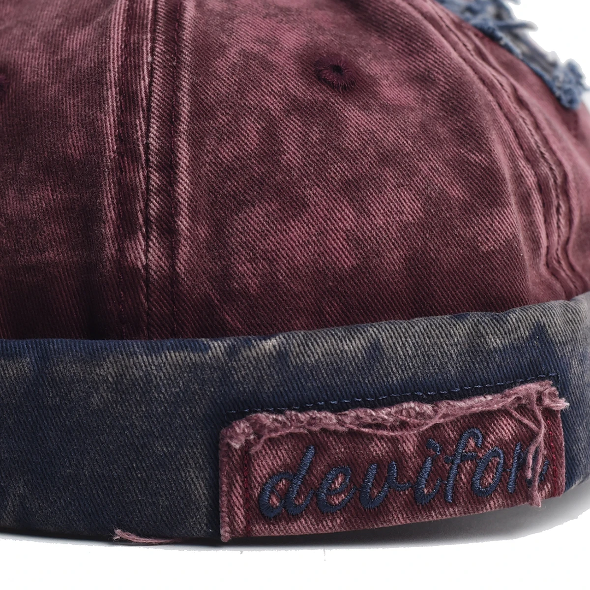 Washed Docker Beanie Brimless Cap Hat Without Visor Solid Color Retro Vintage Street Style Spring Autumn Outdoor Gorras