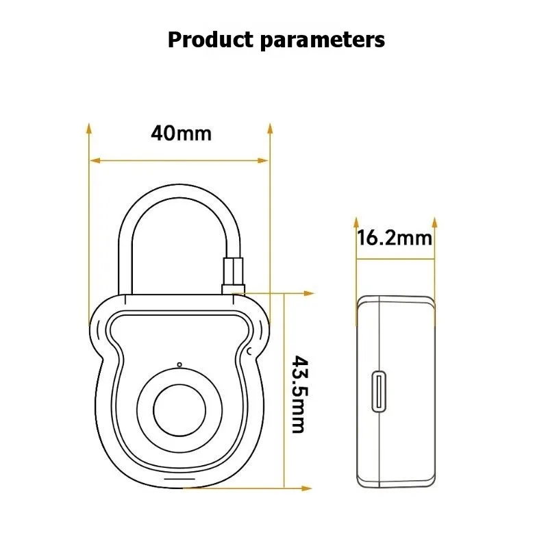 

Умный замок AWAH с отпечатком пальца для рюкзаков, чемоданов и снаряжения для активного отдыха