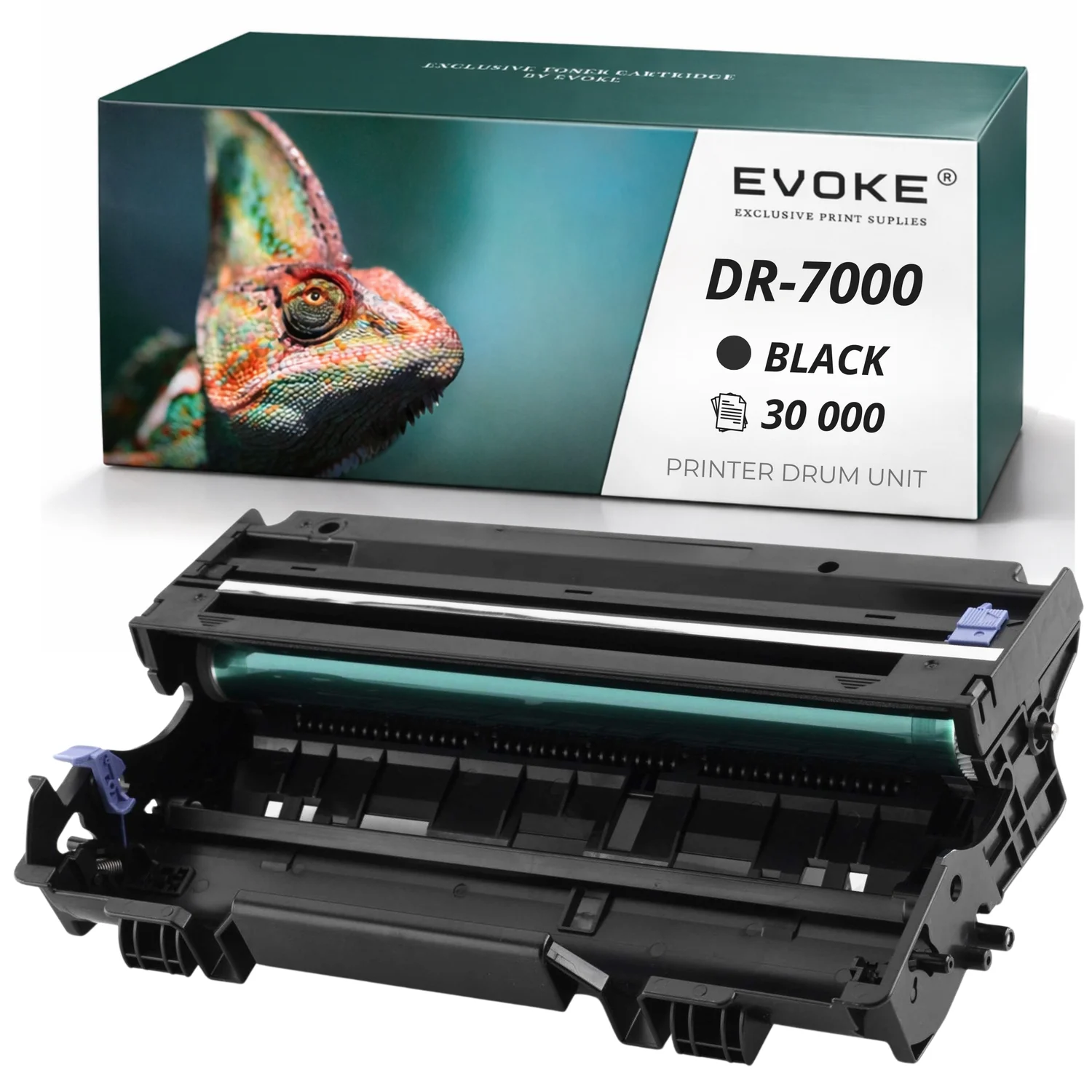 Evoke Compatibele Trommel voor Brother Dr7000 Dr-7000 Zwart 30000 Pagina's Hl-1650 1850/1870/5030/5040/5050/5070