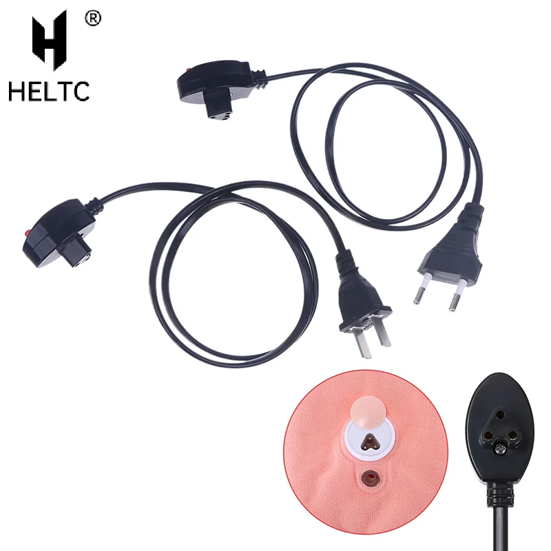 ☸Hot Water Bottle Charging Cable Power Plug Electric Bag Hand Warmer Pocket Rechargeable Plug Outdoor Portable