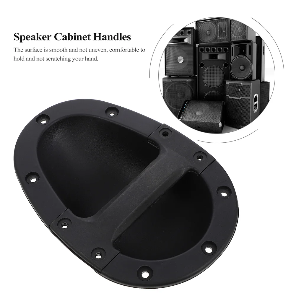 

4pcs Plastic Speaker Handle Carry Grip For Amplifier Case Replacement Sound Box Outdoor Portable Audio Equipment Accessory