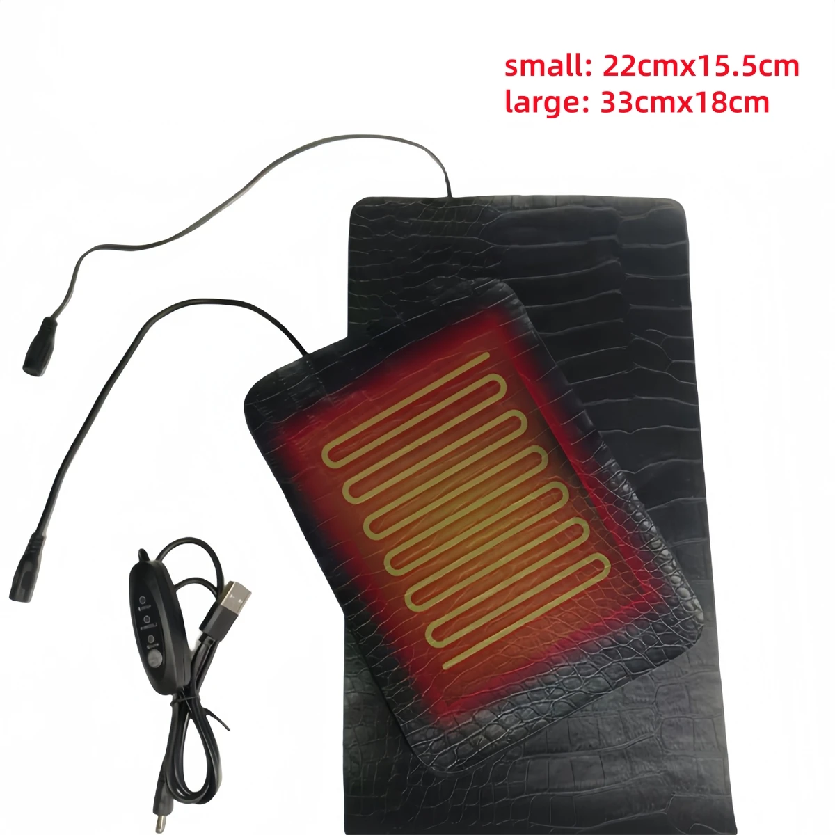 Pet Heating Pad Reptile Waterproof Heat Mat Electric Blanket Heater Incubator Mat Insulation Pad 3 Levels Adjustable Temperature