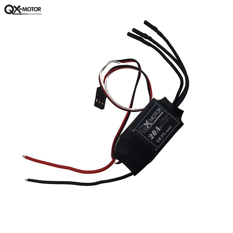 Qx-motor 30mm wentylator kanałowy zestaw 6 ostrzy EDF z 14000kv 7000KV bezszczotkowy silnik i 20A ESC na akcesoria drona zdalnie sterowanego części