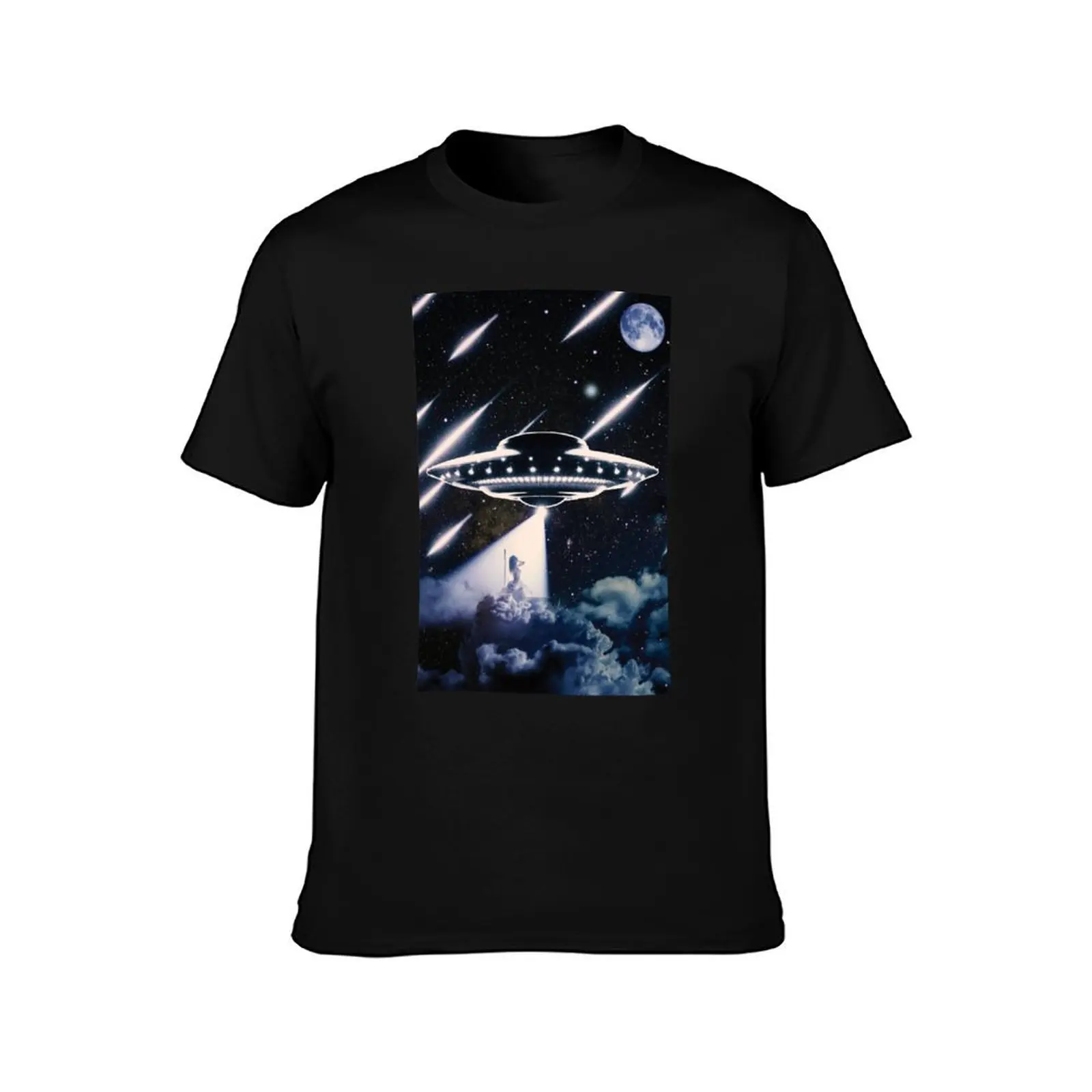 UFO Down Bad Retro Alien TTPD T-Shirt funny t shirts dark humor T-Shirt