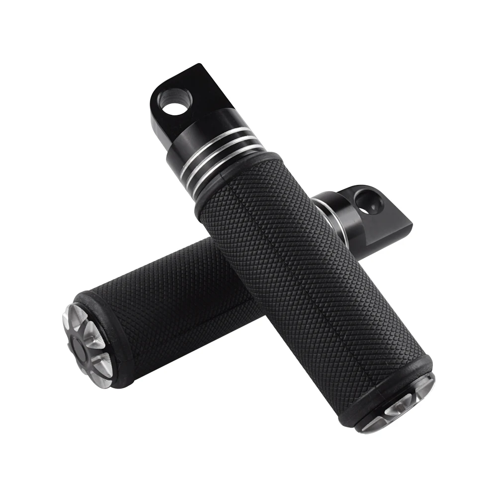 

For Harley Touring Models Road King Electra Glide Electra Glide 1993-later Motorbike Passenger Footpeg Mounting Kit Black Chrome