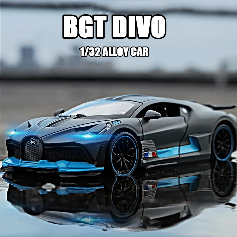 1:32 BGT Divo Simulation Metal Toy Alloy Car Diecasts & Toy Vehicles Model Decoration Miniature Toys For Boys Christmas Gift