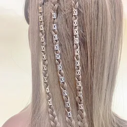 Trecce anelli per capelli accessori per donne e ragazze Dreadlocks perline per capelli clip Charms decorazioni gioielli per capelli per trecce