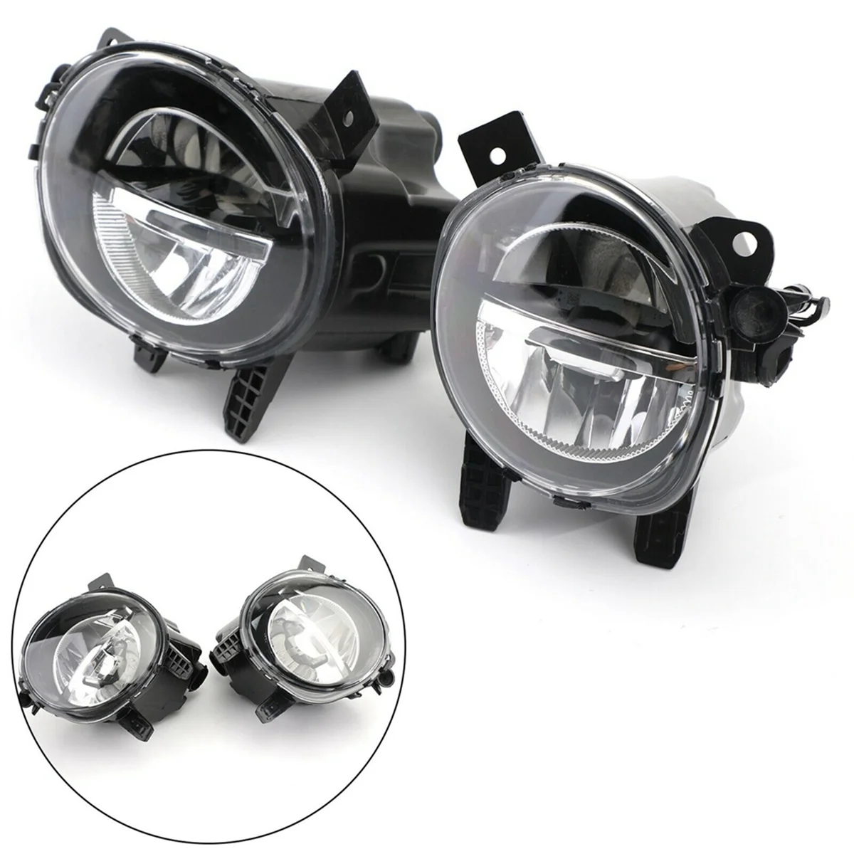 Left Front LED Fog Light DRL Driving Lamp 63177315559 for BMW F20 F22 F30 F33 F35 LCI 230i 320i 328d 328i 330e 2012-2020