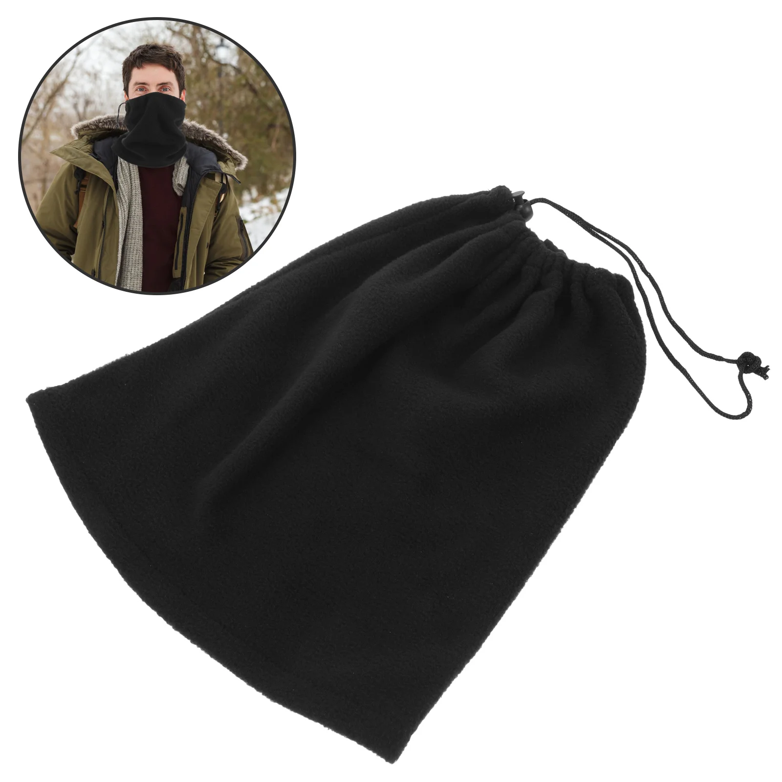 

4Pcs Winter Neck Warmer Windproof Face Mask Scarf Cold Weather Warm Hat Scarf for Outdoor Sports Winter Neck Warmer