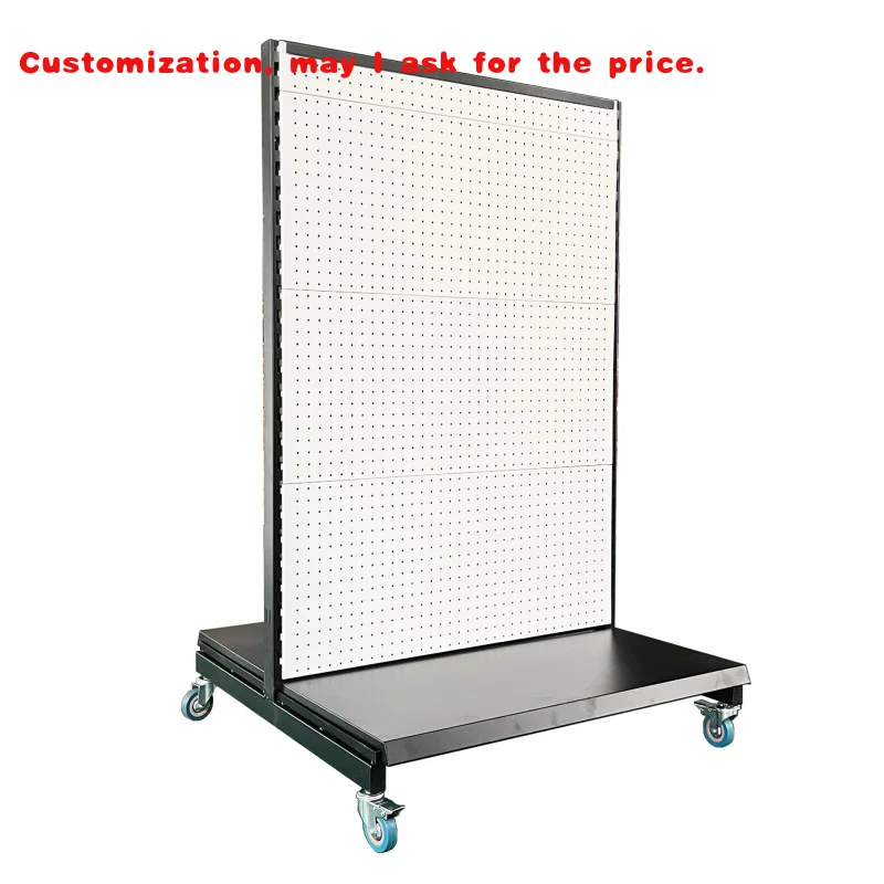 

custom.Metal Pegboard Display Stand Rack Peg Board Tools Display Rack Accessories Shops Display Stand