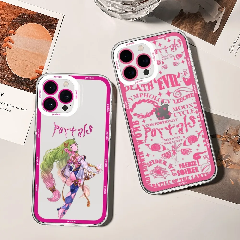 Melanie Martinez Portals Phone Case For Samsung A73 A72 A71 A70 A53 A52 Transparent Border Shell