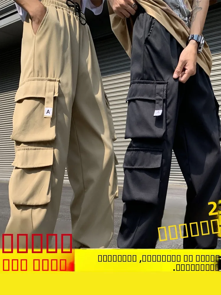 

Men's Workwear Pants Multiple kets Casual Loose Fit Construction Site Wear Durable plus Size Outdoor Leisure Faion