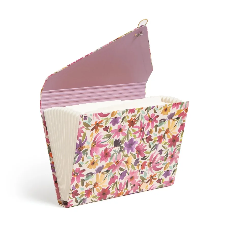 

13 Pocket Expandable File 13'' x 9.18'' x 1.47'' Bountiful Bouquet