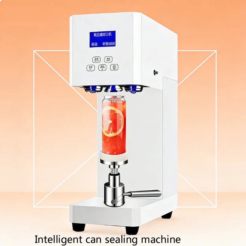 

Полностью автоматическая интеллектуальная машина для запечатывания банок (нероторная): для пластиковых, ПЭТ, жестяных, алюминиевых банок, банок для пива и газировки, с возможностью индивидуальной настройки размера.