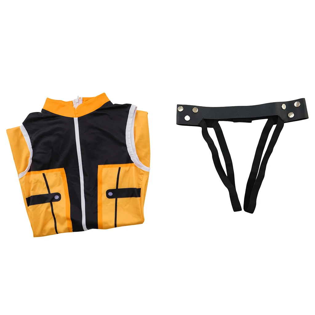 アニメ夢子すずきりコスプレレンジャー衣装セクシーな女性ファンタジアジャンプスーツバトルボディスーツハロウィンパーティーロンパーススーツ