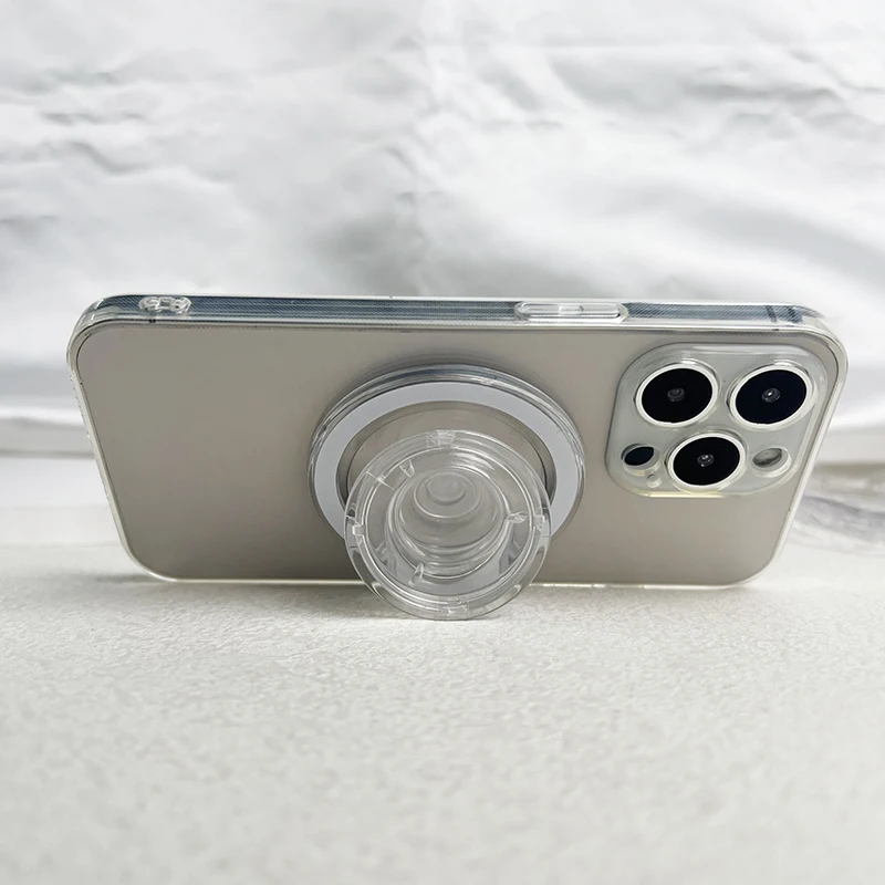 Высокое качество Talk Grip прозрачная розетка складной Griptok DIY аксессуары Griptok подставка для мобильного телефона для Magsafe IPhone