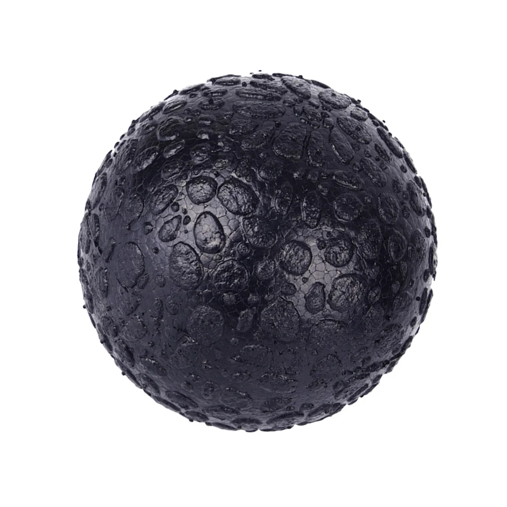 

Black Extra-Firm Massage Ball Muscle Roller for Rehab Pilates Yoga Running Weightlifting Fascia Ball Back Roller Muscle Massager