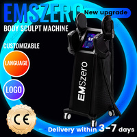 Professional Emszero Neo RF 15 Tesla Body Sculpting Machine 6500W Muscle Electromagnetic Stimulation Slimming