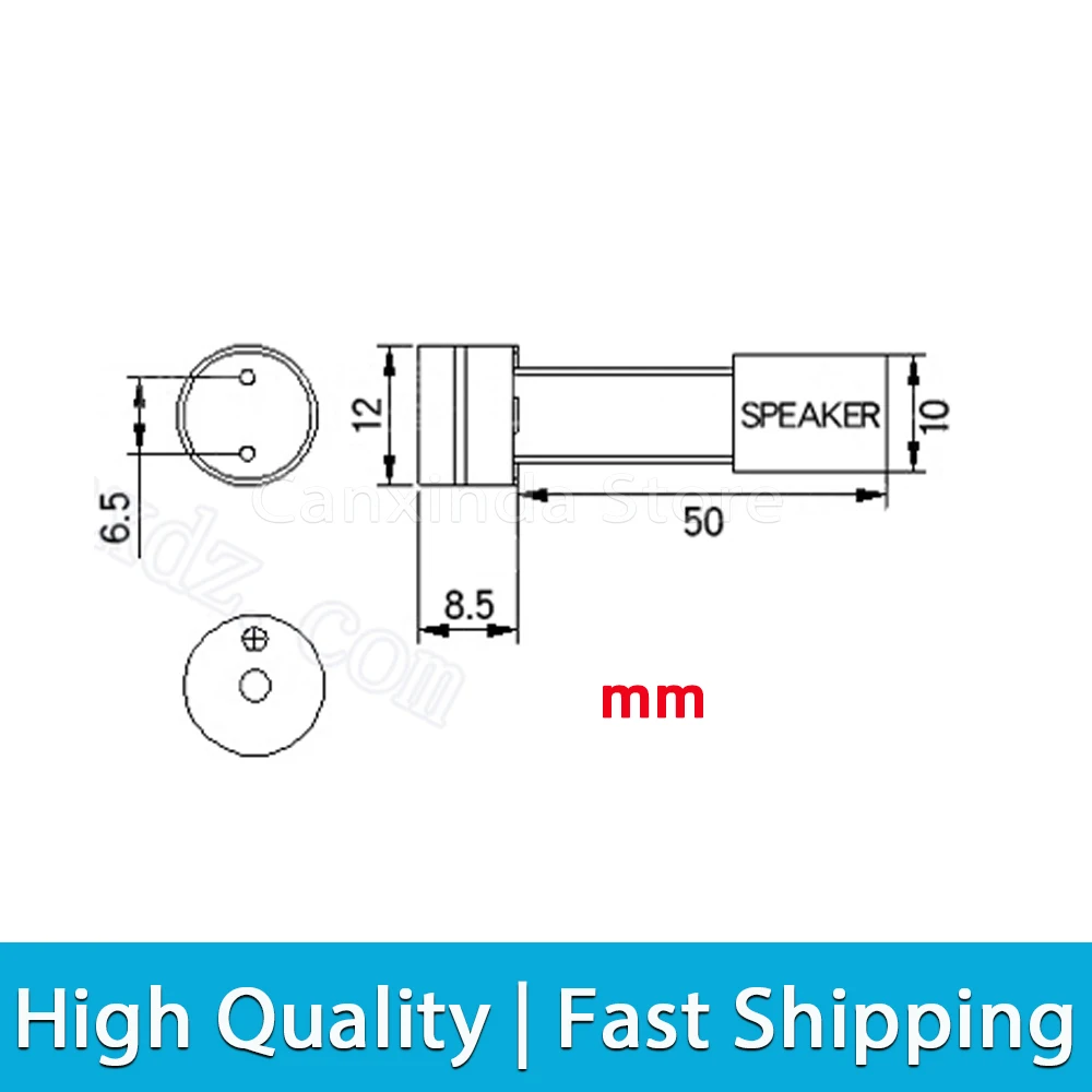 10 Stuks Mini Plug Speaker Voor Elektronica PC Interanal BIOS Computer Moederbord Mini Onboard Case Buzzer Board Piepalarm