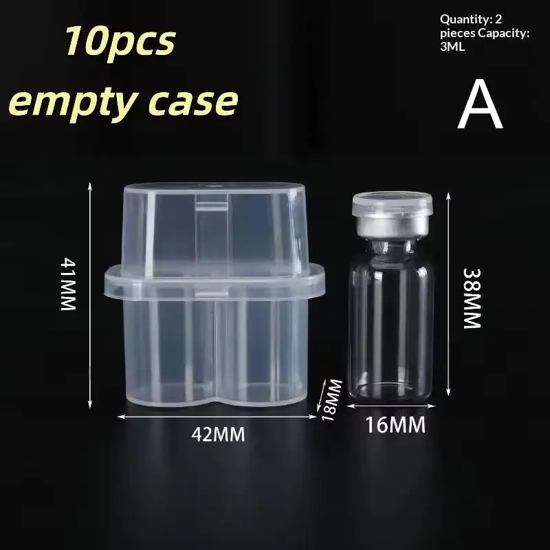 Lab-grade 3ML Peptide Storage Organizer Durable Vial Box for Scientific Applications