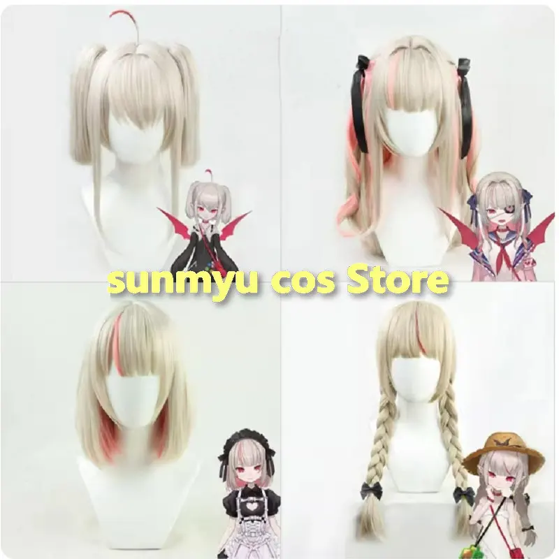 

Nijisanji VTuber YouTuber Makaino Ririmu Cosplay Wig