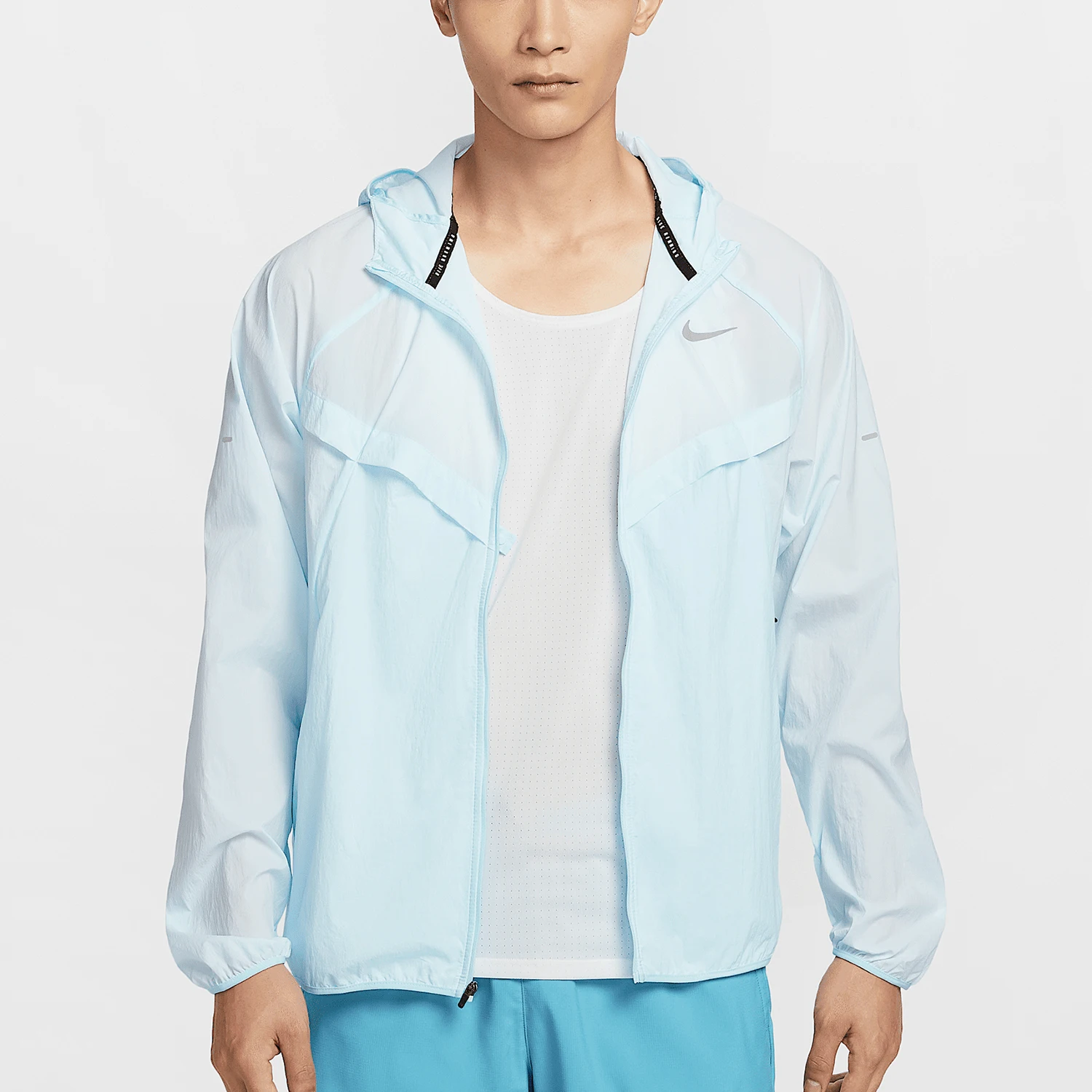 

Nike Official Genuine New Men's Sunproof Hooded Sports Running Breathable Jacket HV4549-474