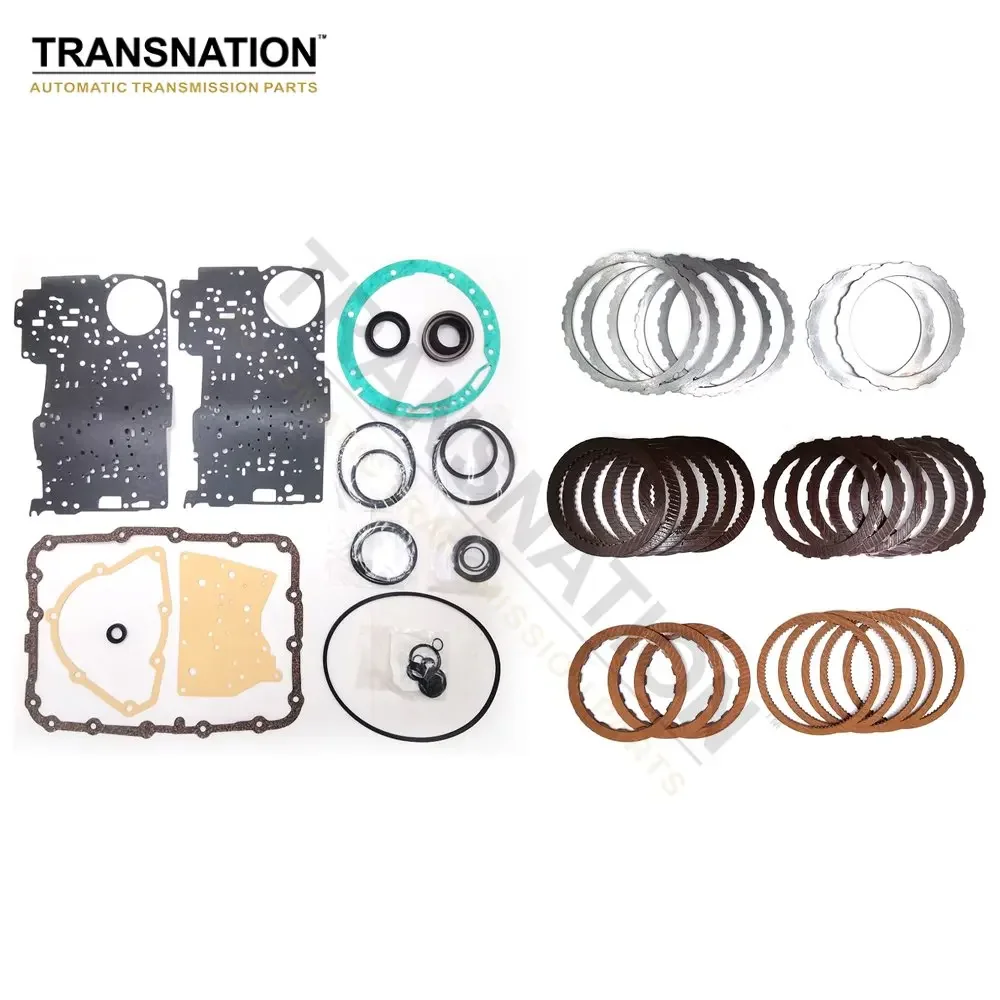 

Transnation 5R55S Auto Transmission Rebuild Kit Overhaul Seals Rings Gaskets With Clutch Plate For FORD RWD 5-Speed B137800B