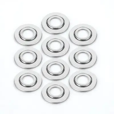 10 قطعة غطاء الطبق 3/4 بوصة طبقة مزدوجة الحائط واقي الرأس الفولاذ المقاوم للصدأ الغبار شعار استبدال مستدير