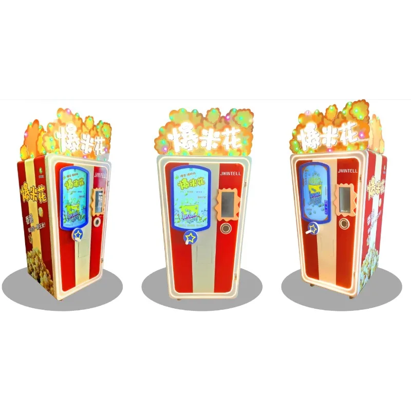 Commercial Multi-flavor Popcor - đánh giá và giá Popcorn Vending Machine