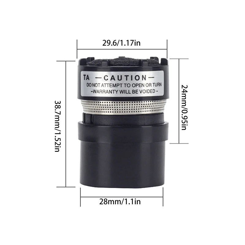1pc Dynamic Microphone Core,High Quality Microphone Replacement Cartridge Capsule For For SM58 58A Microphone