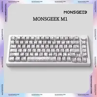 MONSGEEK M1 V5 Mechanical Keyboards RGB 8000mAh Hot Swap Aluminum Wireless Bluetooth Tri-mode Custom Gaming Keyboards PC Gifts