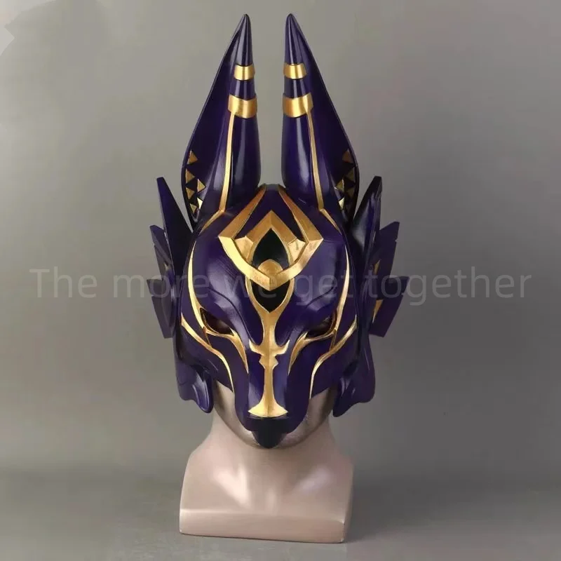 Genshin Kane Cosplay Props, Helmet, Hat, Head Set Accessories, The Kane with Dog Ears, Anubis Character Headgear, Halloween