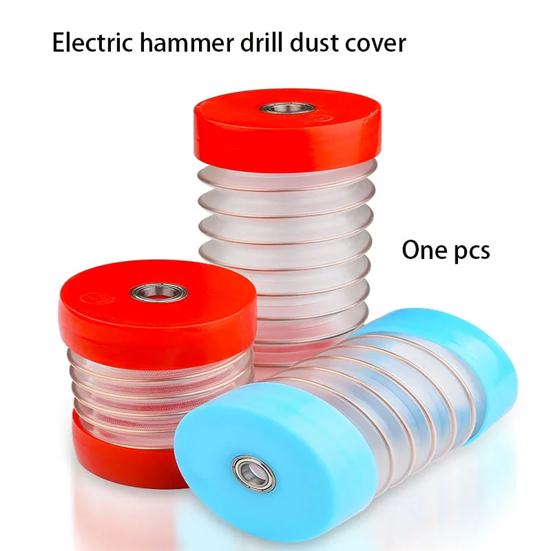 

Electric Hammer Drill Dust Cover Hole Opener Dust Cover Silicone Durable Tool 110-210mm Drill Dustproof Dust Collector Tool