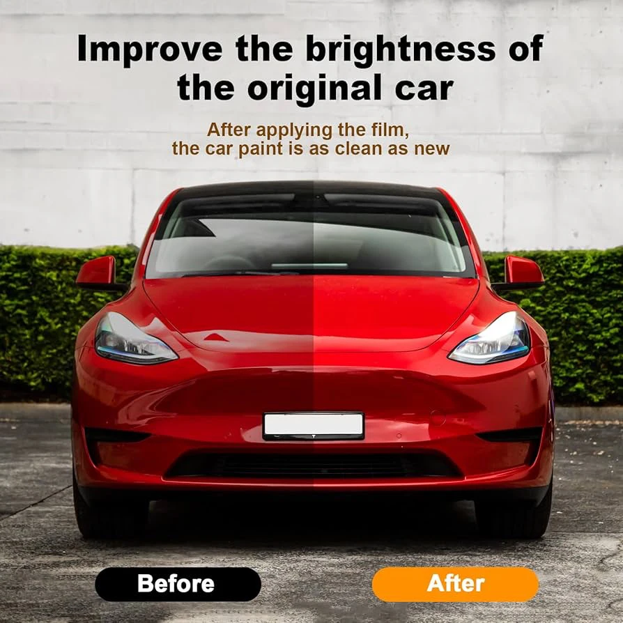 Hydrophobicity Car PPF 15*1.52m Roll Self Healing Gloss Black Matte TPU Anti Scratch Car Paint Film