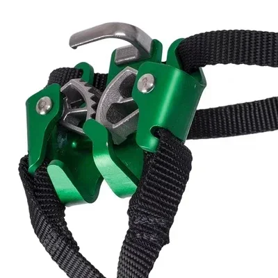 

Tree Climbing Double Cam Design Left and Right Foot Lift Harken Foot Lifter Climbing Hole Exploration Anti-skid Climbing HOT SAL
